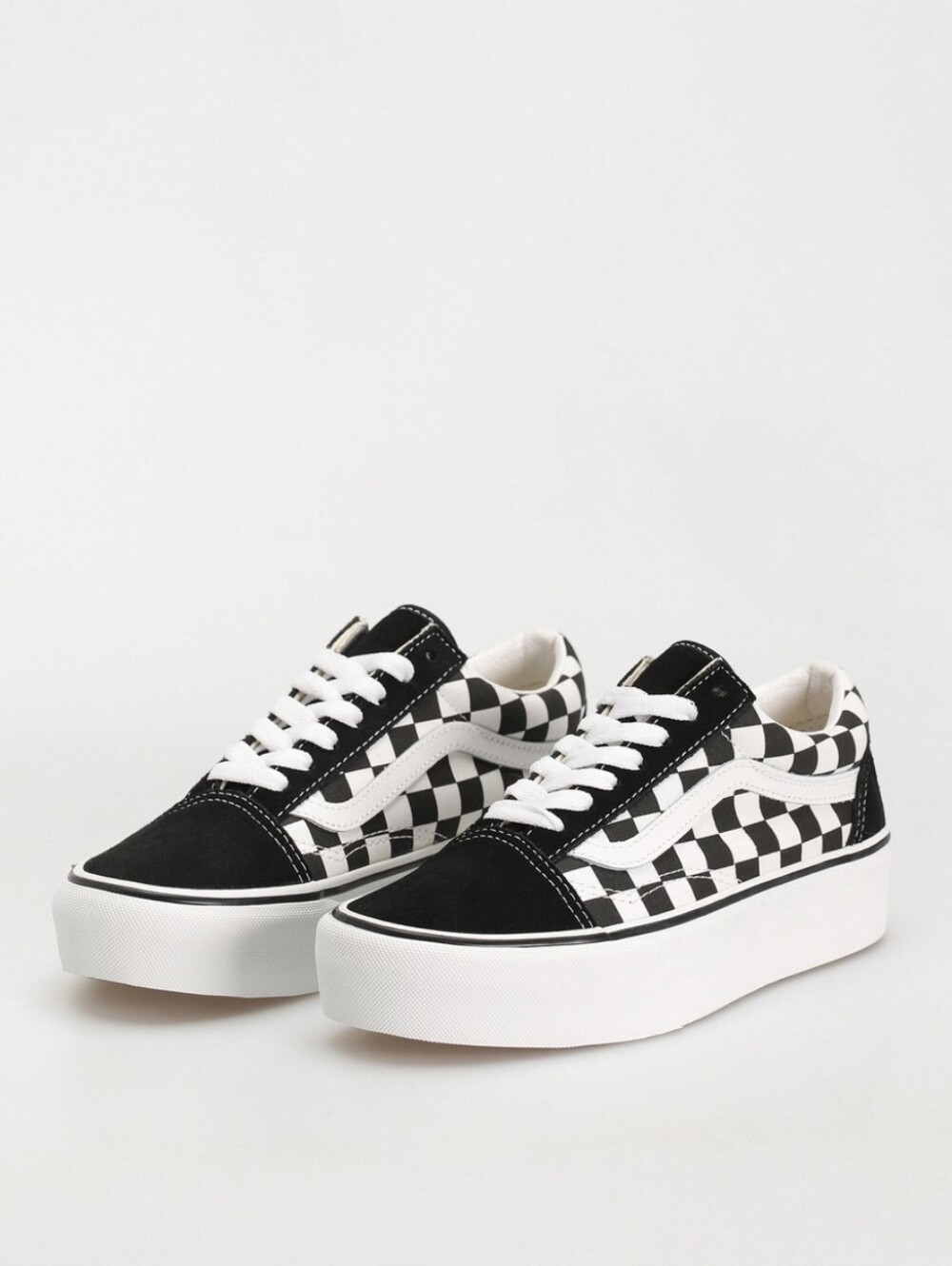 Vans Old Skool Platform Checkerboard Size 8.5